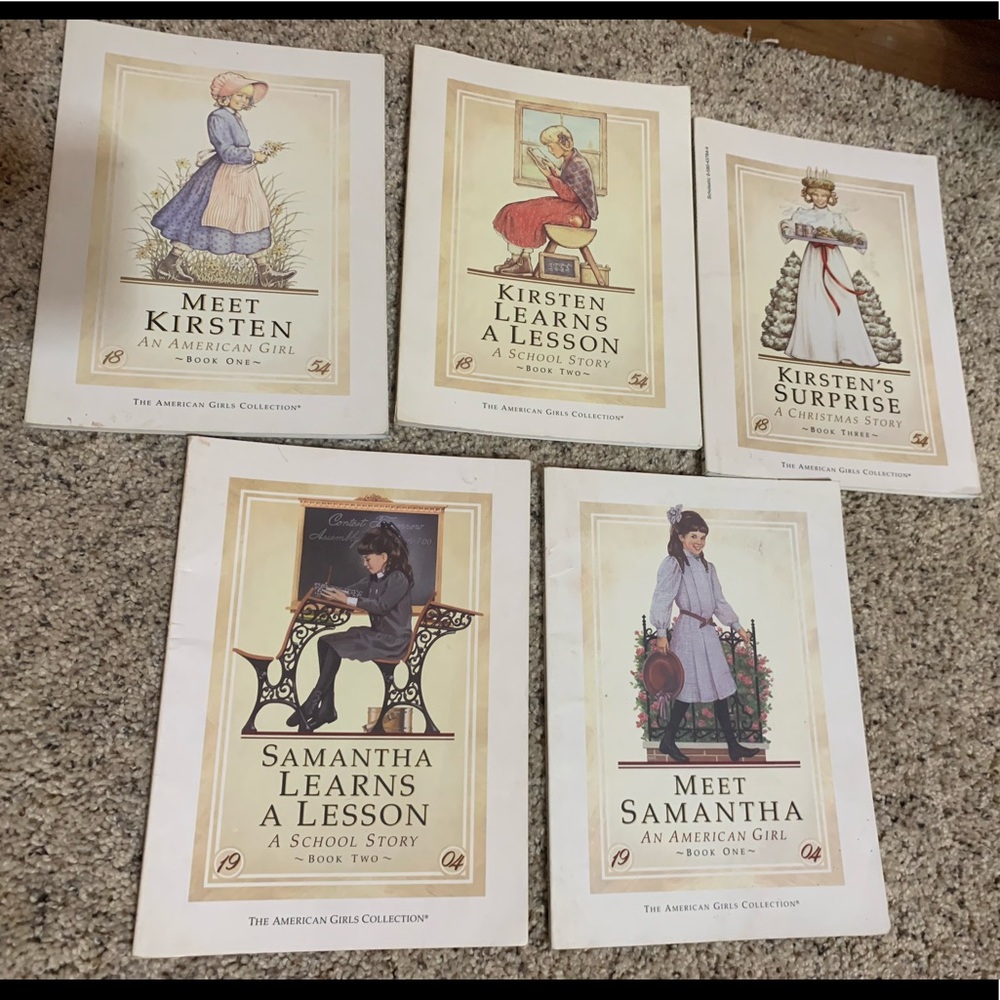 American Girl book bundle (4 books)